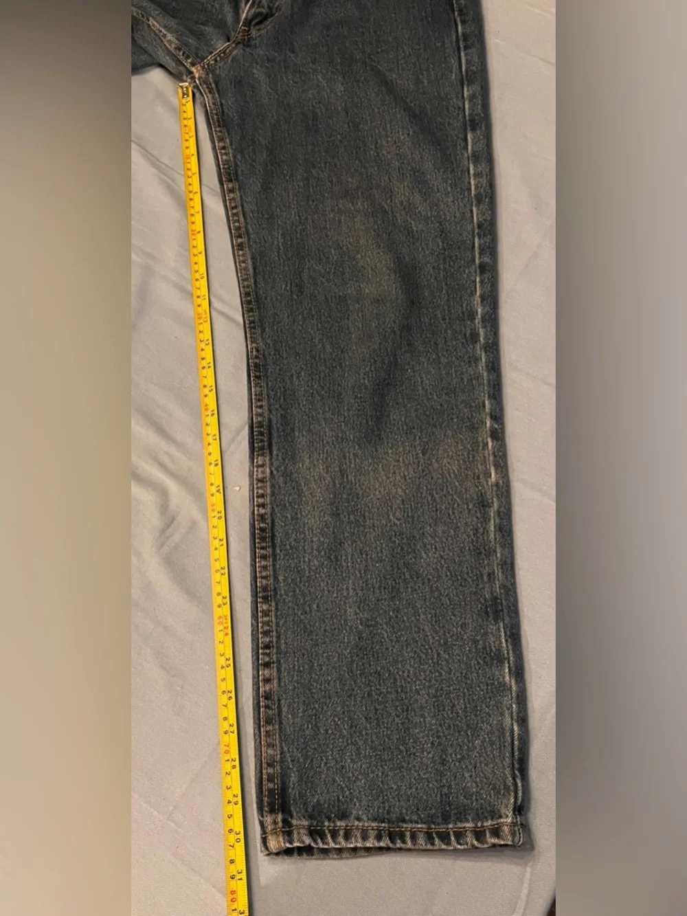 VTG‎ Levis 550 Jeans Mens 31X32 Blue Relaxed Fit Tapered Leg 90s Y2K